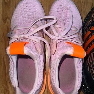 adidas Pink and Orange Athletic Shoes
